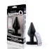 Screaming Plug XL - consolador anal vibrador - silicona negra
