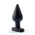 Screaming Plug XL - consolador anal vibrador - silicona negra
