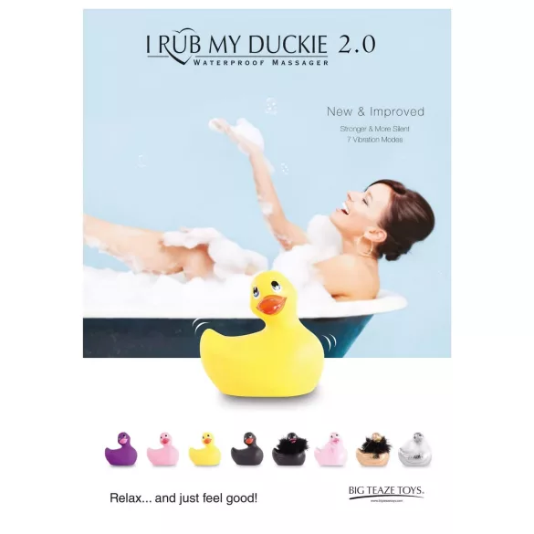 My Duckie Paris 2.0 - vibrador dorado para clítoris