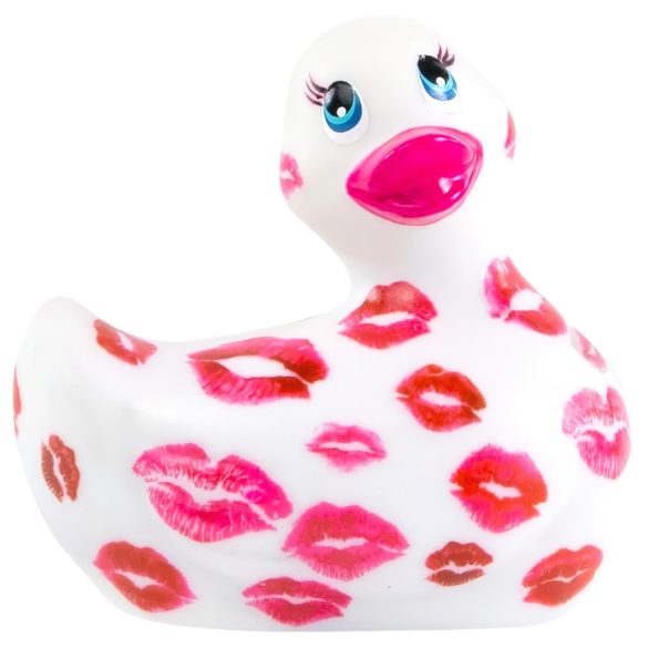 My Duckie Romance 2.0 - vibrador impermeable para clítoris - blanco y rosa