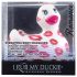 My Duckie Romance 2.0 - vibrador impermeable para clítoris - blanco y rosa