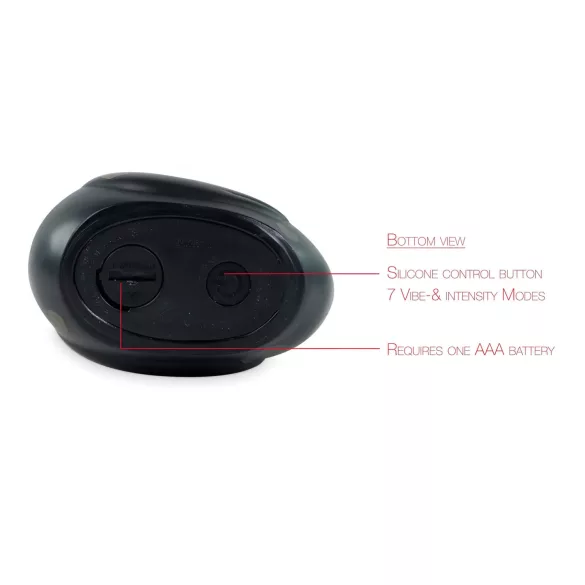 My Duckie Romance 2.0 - vibrador para clítoris - negro y dorado