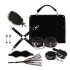 RS Soiree Kinky Me Softly - Set de Bondage BDSM - Negro (7 piezas)