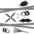 RS Soiree Kinky Me Softly - Set de Bondage BDSM - Negro (7 piezas)