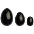 La Gemmes Yoni - Set de Bolas Ben Wa - Obsidiana Negra (3 piezas)