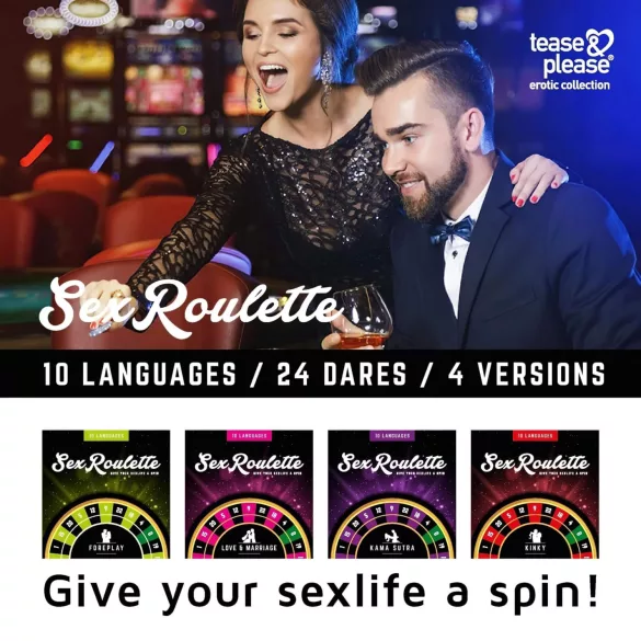Ruleta Sexual Kama Sutra - juego de mesa erótico (en 10 idiomas)