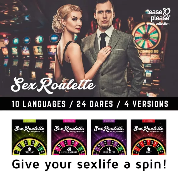 tease & please - Sex Roulette Foreplay - Juego de mesa de ruleta sexual para parejas