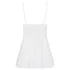 Obsessive - babydoll y tanga de encaje - blanco