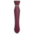 ZALO Queen - vibrador punto G y clítoris ondas de aire - silicona roja