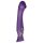 ZALO Queen - Vibrador púrpura para el punto G y clítoris con ondas de aire