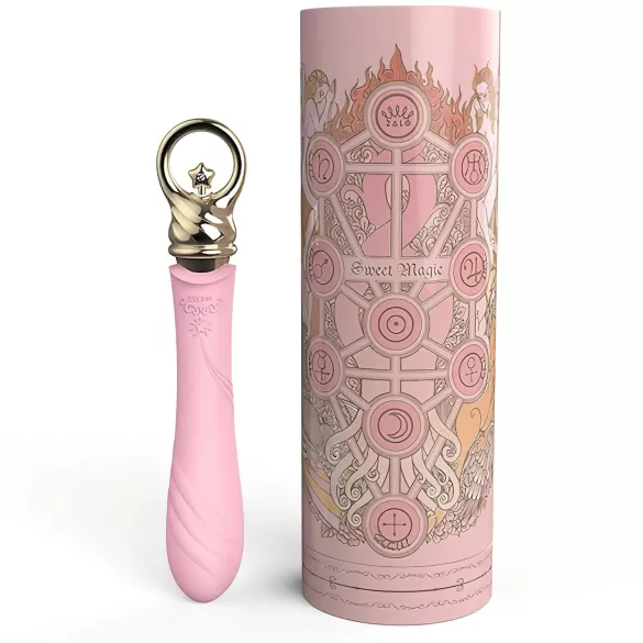 ZALO Courage Heating - vibrador punto G recargable de lujo - silicona rosa