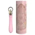 ZALO Courage Heating - vibrador punto G recargable de lujo - silicona rosa