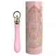 ZALO Courage Heating - vibrador punto G recargable de lujo - silicona rosa