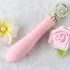 ZALO Courage Heating - vibrador punto G recargable de lujo - silicona rosa