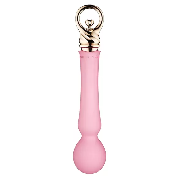 ZALO Confidence - vibrador masajeador recargable de lujo - silicona rosa