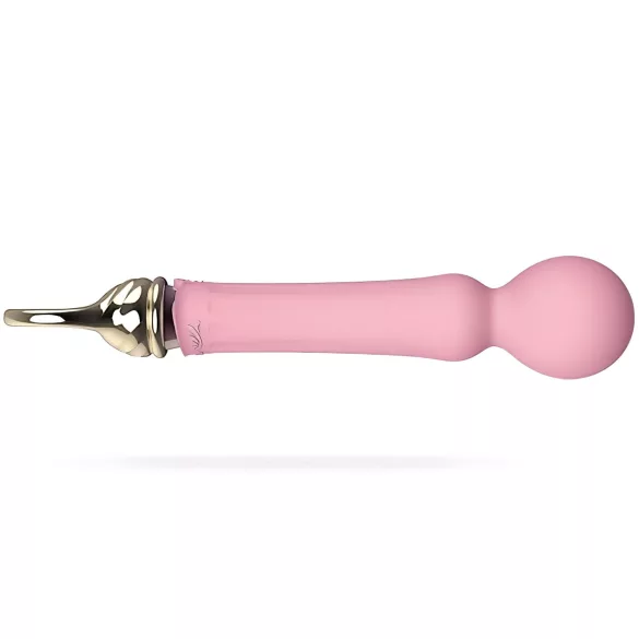 ZALO Confidence - vibrador masajeador recargable de lujo - silicona rosa