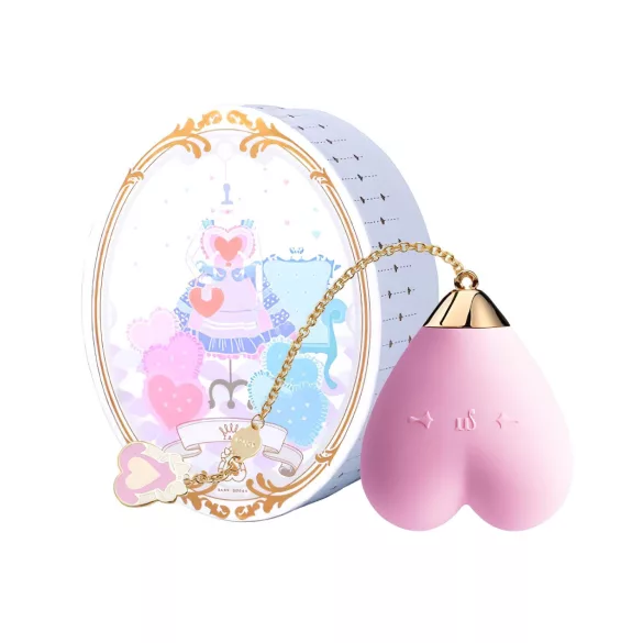 ZALO Baby Heart - vibrador de clítoris controlado por aplicación (violeta)