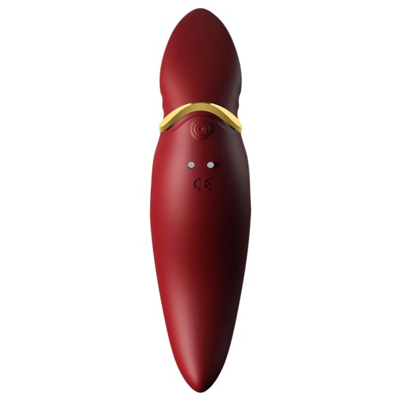 ZALO Hero - vibrador de clítoris recargable impermeable - rojo