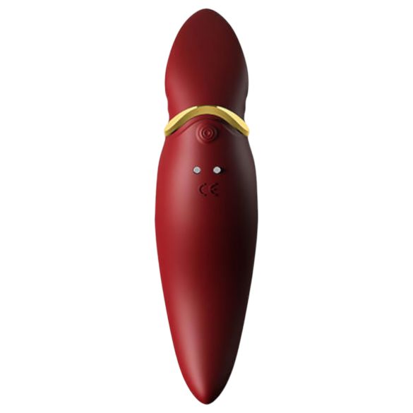 ZALO Hero - vibrador de clítoris recargable impermeable - rojo