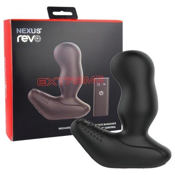 Nexus Revo Extremo - vibrador rotativo para próstata (negro)