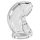 OXBALLS Cock Lock - Jaula de Silicona para Pene (Transparente)