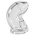 OXBALLS Cock Lock - Jaula de Silicona para Pene (Transparente)