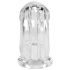 OXBALLS Cock Lock - Jaula de Silicona para Pene (Transparente)