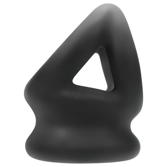 OXBALLS Tri-Squeeze - anillo para pene (negro)