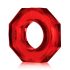 OXBALLS Humpballs - Anillo para el pene extra fuerte (rojo)