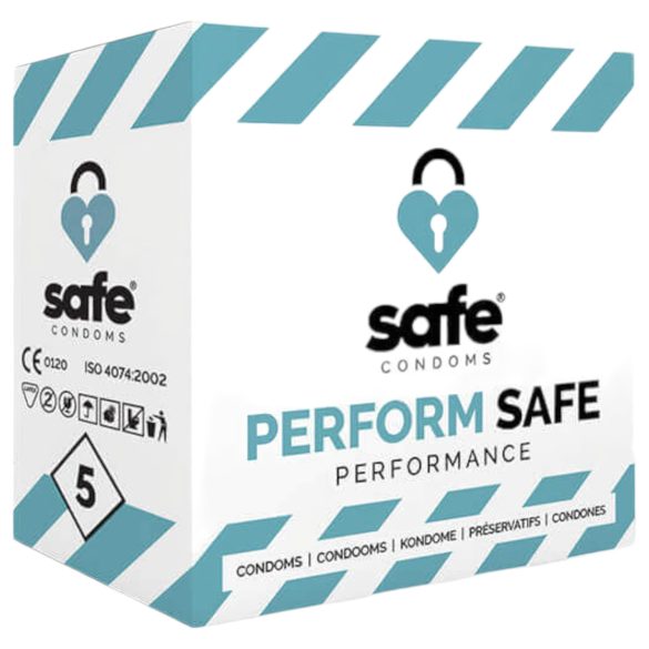 SAFE Perform Safe - Condón Grande (5 uds)