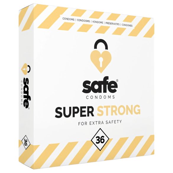 SAFE Súper Fuerte - condones extra resistentes (36 uds)