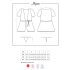 Bata Obsessive Miamor - con encaje y tanga (blanco) - L/XL