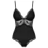 Obsessive - body de encaje - color negro - XXL