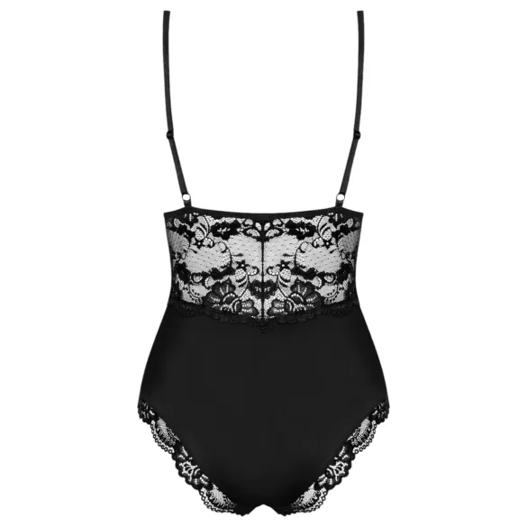 Obsessive - body de encaje - color negro - XXL