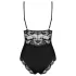 Obsessive - body de encaje - color negro - XXL