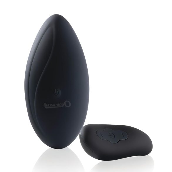 Bragas Gritonas - vibrador recargable con control remoto para clítoris (negro)