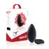 Bragas Gritonas - vibrador recargable con control remoto para clítoris (negro)