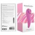 FEELZTOYS Femmegasm - vibrador 2 en 1 para clítoris recargable - color rosa
