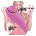 FEELZTOYS Femmegasm - vibrador 2 en 1 para clítoris recargable - color rosa