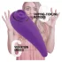 FEELZTOYS Femmegasm - vibrador clitorial recargable 2 en 1 - silicona lila