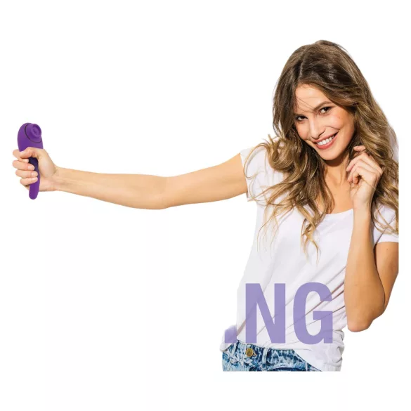 FEELZTOYS Femmegasm - vibrador clitorial recargable 2 en 1 - silicona lila