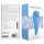 FEELZTOYS Femmegasm - Vibrador 2 en 1 recargable para clítoris (azul)