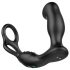 Nexus Revo - vibrador anal rotativo con anillo para próstata (negro)
