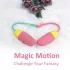 Magic Motion Vini - huevo vibrador inteligente recargable - silicona naranja