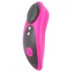 Lovense Ferri - vibrador de clítoris portátil controlado por app (negro y rosa)