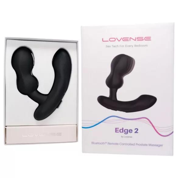 LOVENSE Edge 2 - vibrador prostático inteligente (negro)