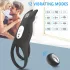 Aixiasia Hoody B - anillo para pene recargable control remoto silicona negro