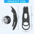 Aixiasia Hoody B - anillo para pene recargable control remoto silicona negro