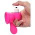 Aixiasia Bobo - succionador de pezones vibrador - silicona rosa