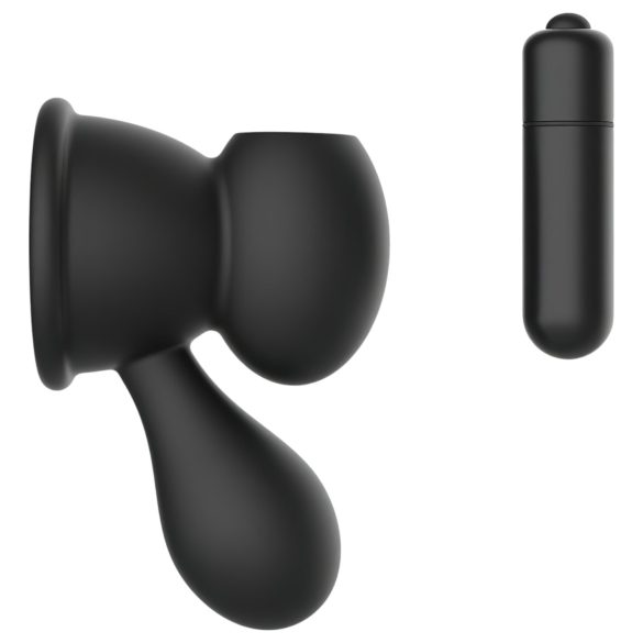 Aixiasia Bobo - succionador de pezones vibrador - silicona rosa